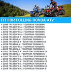 Front Brake Wheel Cylinders & Shoes Pin Kit for Honda Foreman 400 TRX400FW (1999–2003)
