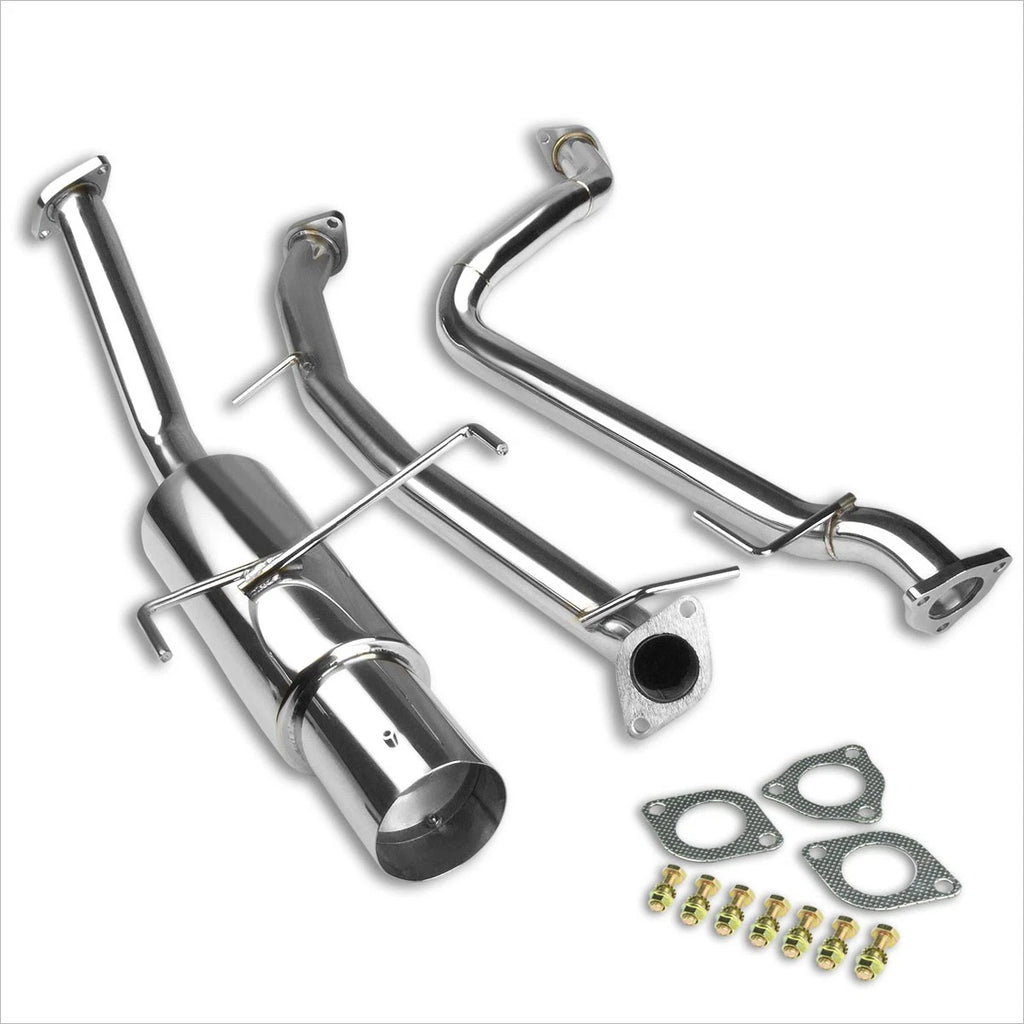 4" Tip Muffler Performance Catback Exhaust System for Honda CR-Z (2011–2015)
