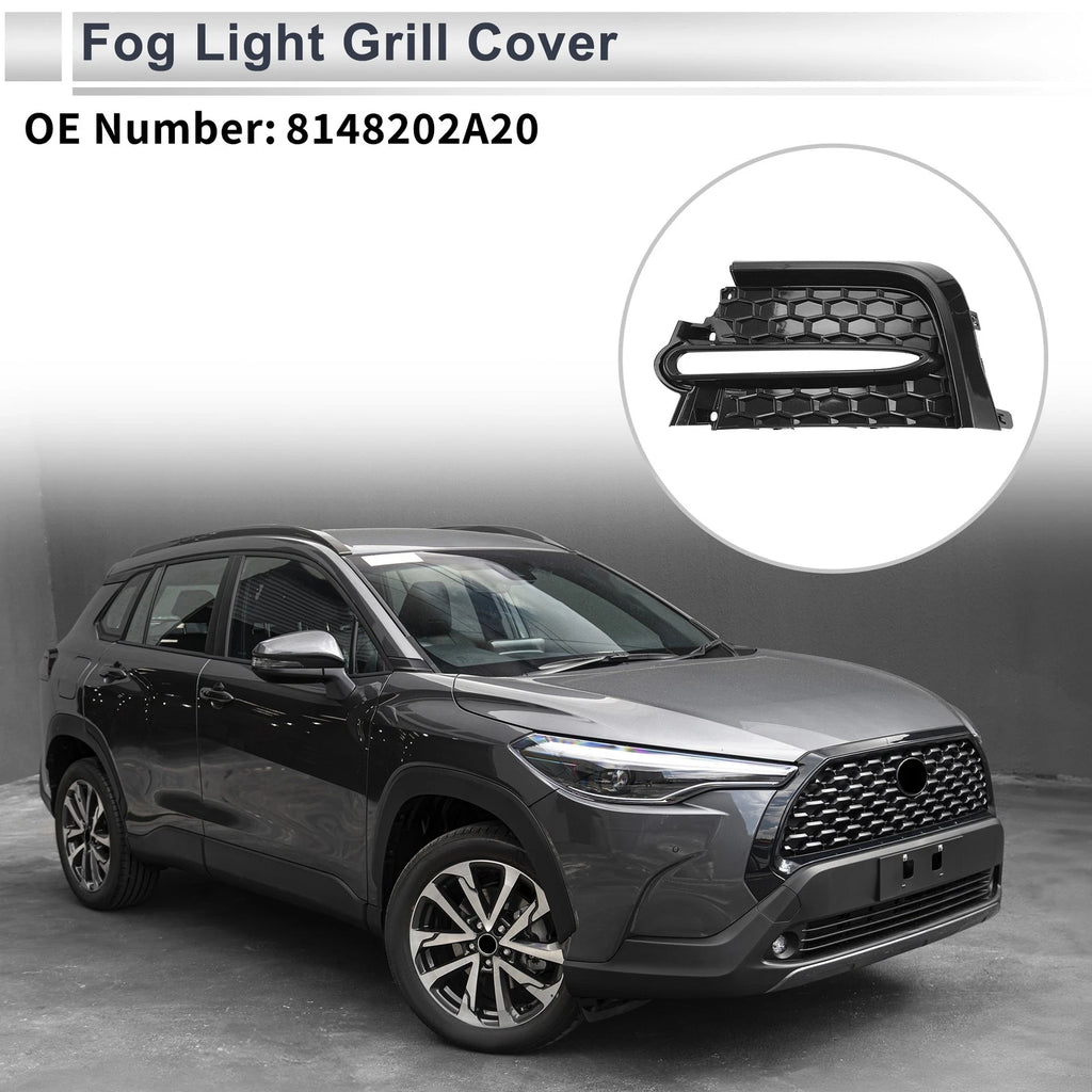 1 Pc Fog Light Grill for Toyota Corolla (2020–2022) No. 8148202A20