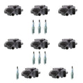 Set of 8 Ignition Coils & NGK Platinum Spark Plugs for Camaro Corvette