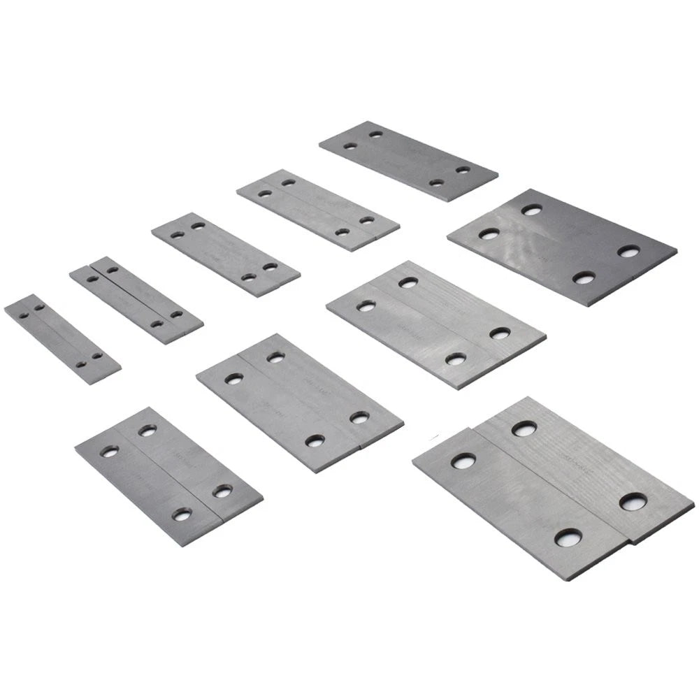 Set of 10 Steel Parallel Blocks for Milling Machines (1/8" x 6")