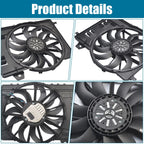 Radiator Cooling Fan Assembly for Land Rover Range Rover Evoque (2018–2020)