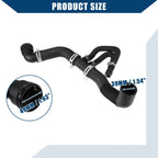 Radiator Coolant Hose for Ford F-150 6.2L V8 (2011–2014) Rubber Black