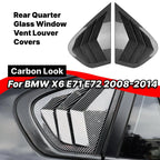 Air-intake Rear side Window Quarter Duct Vent Cover for BMW X6 (2008–2014)