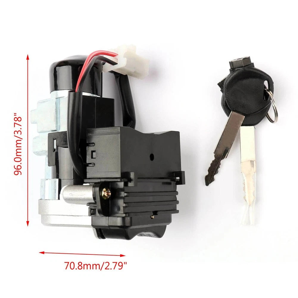 Ignition Switch Barrel Lock with 2X Keys for Honda PCX125 PCX150 SH150 (2010–2023)