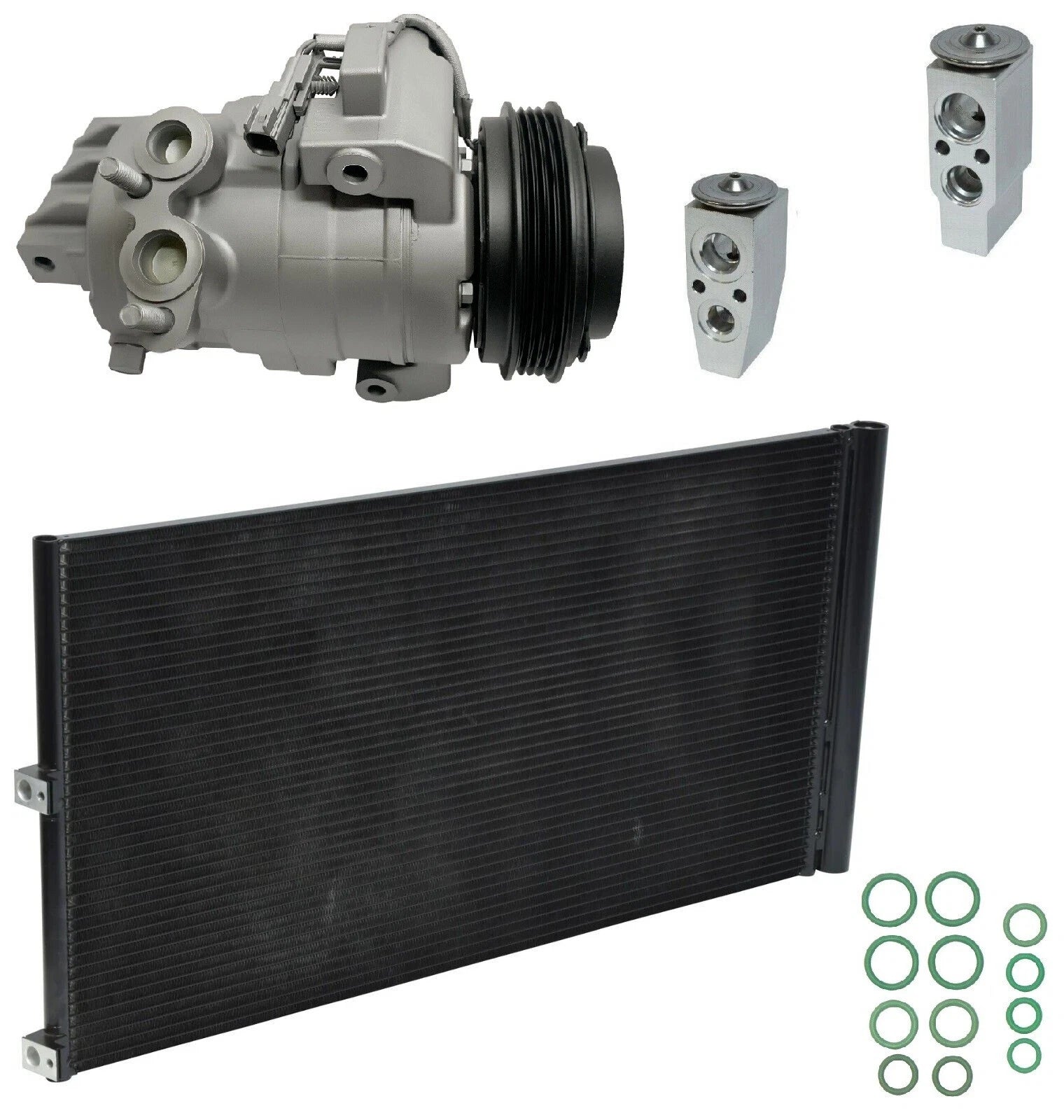 A C Compressor Kit With Condenser for Lincoln Navigator 3.5L (2017–2018)