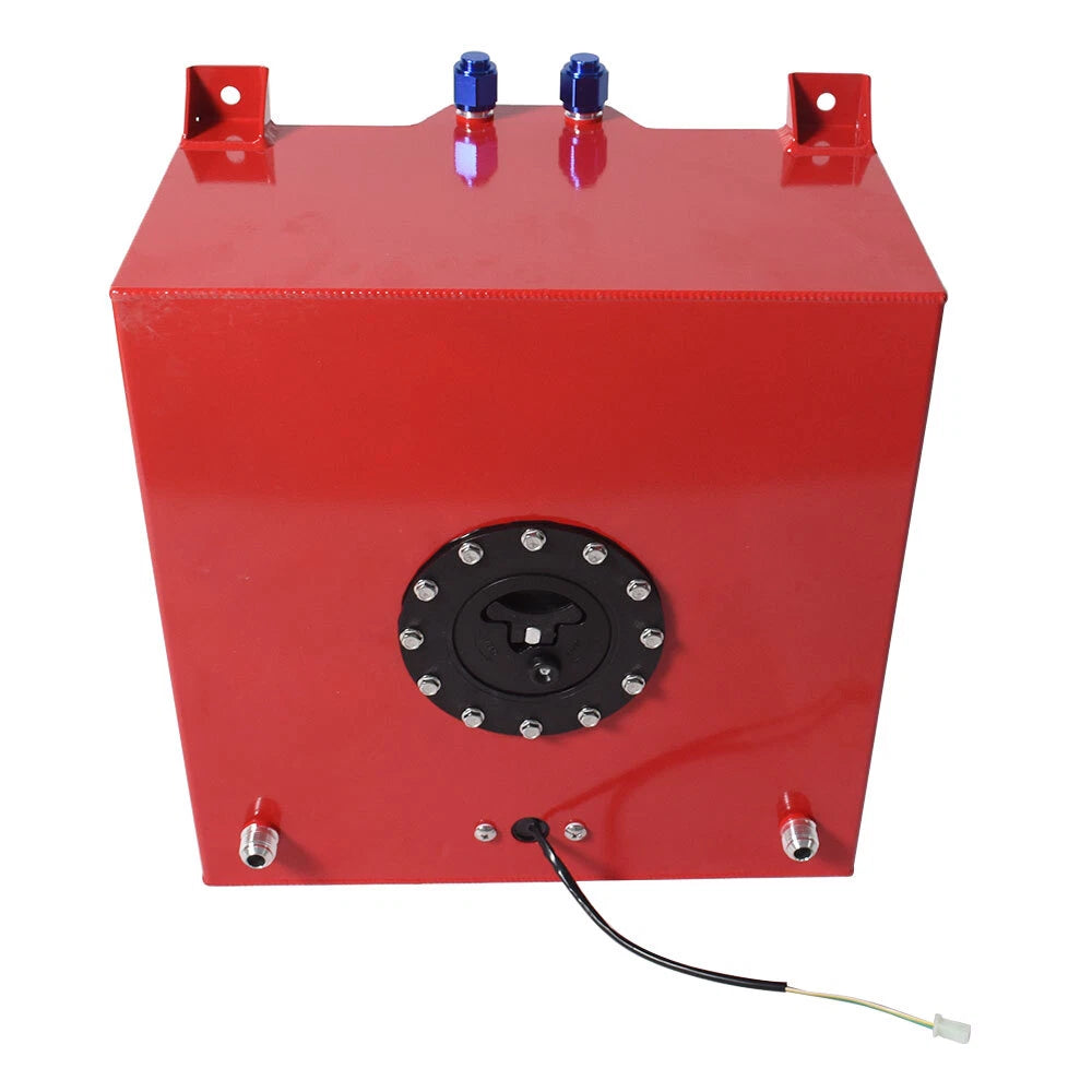 10 Gallon Aluminum Fuel Cell Tank with Level Sender for Universal Fit