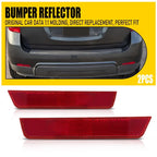 2pcs Bumper Reflector Set for Chevrolet Equinox (2010–2017) Left Right