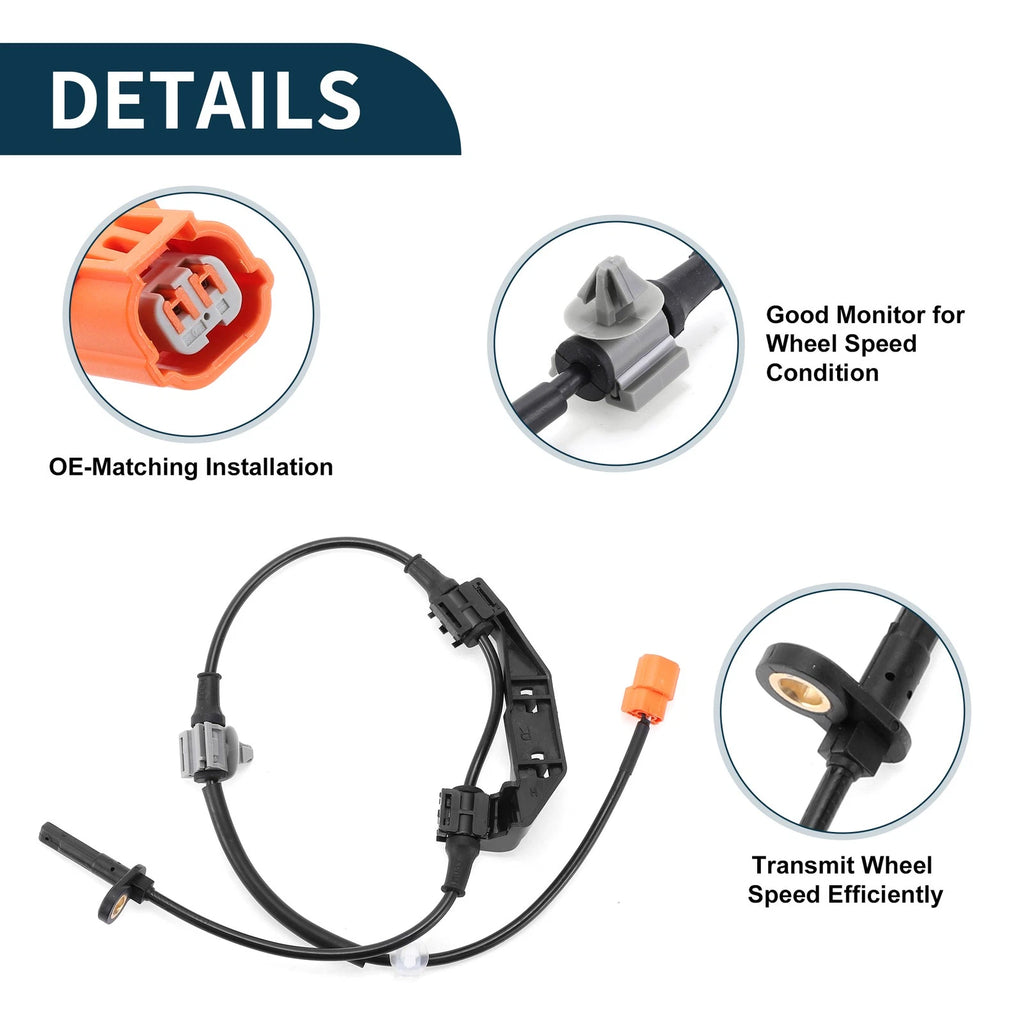 ABS Wheel Speed Sensor No. 57470-SCV-A01 for Honda Element (2003–2011)