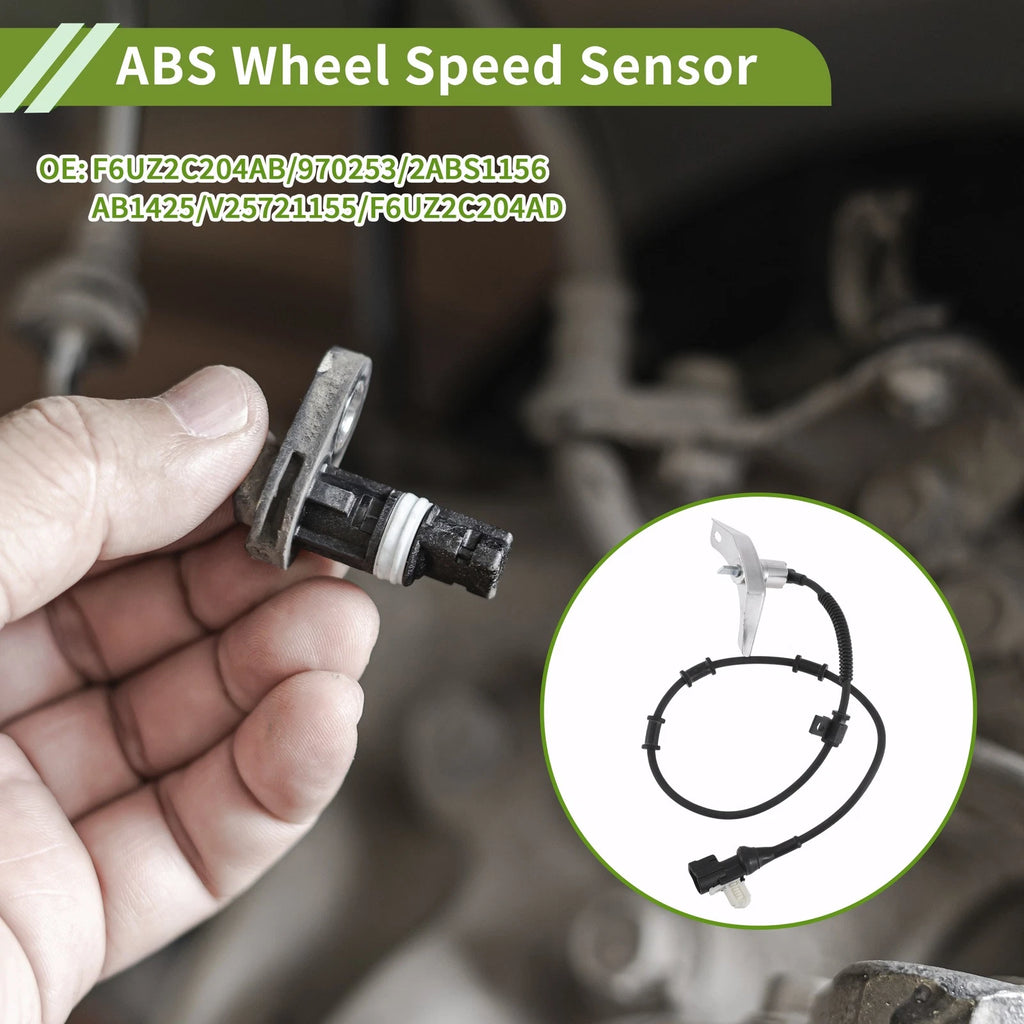 ABS Wheel Speed Sensor for Ford E250 (1997–2002) No.F6UZ2C204AB/970253/2ABS1156