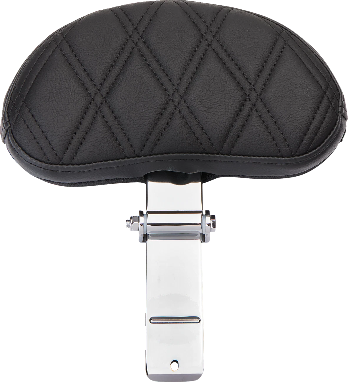 EZ Glide II Backrest for Drag Specialties Seats (Small, Vinyl, Double Diamond)