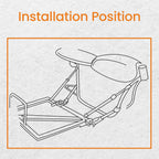 Universal Sidecar Installation Kit for Harley, Suzuki, Honda (All Years)