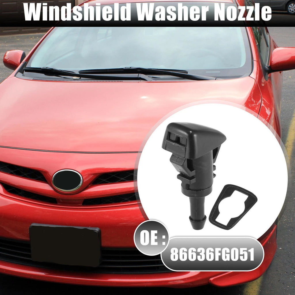 2X Windshield Washer Nozzles for Subaru Impreza (2008–2014) 86636FG051