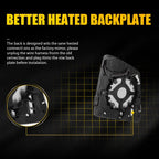 Heated Mirror Glass for Mercedes ML GLE GL GLS (2012–2023)