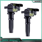 2X Ignition Coils for Hyundai Santa Fe Sonata, Kia Optima Magentis I4 2.4L