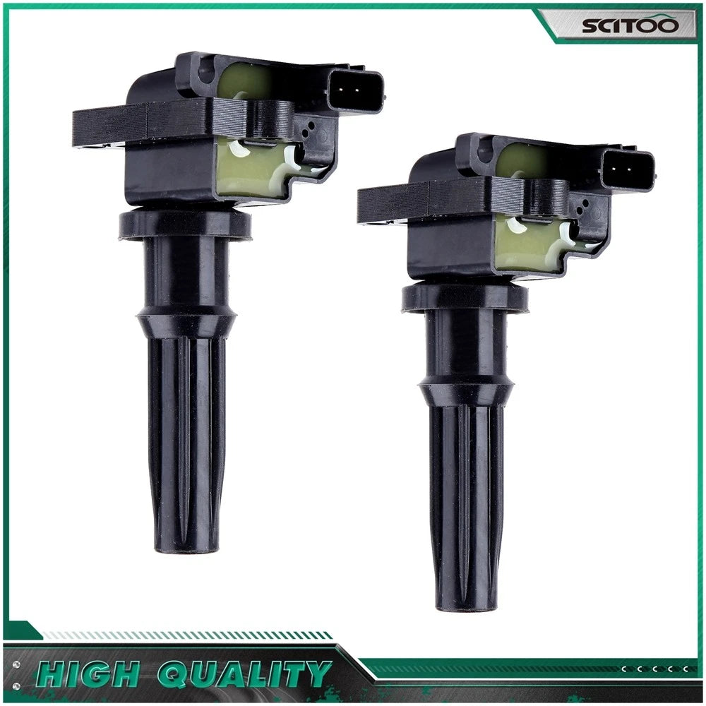 2X Ignition Coils for Hyundai Santa Fe Sonata, Kia Optima Magentis I4 2.4L