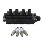 Bosch Ignition Coil & 4 Nickel Spark Plugs for BMW 318i 318is Z3 (1992–2002)