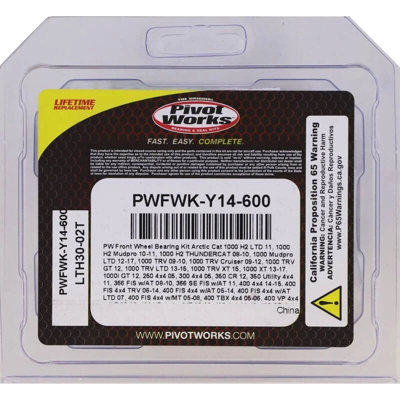 Front Wheel Bearing Kit for Arctic Cat 250 4x4 (2005)