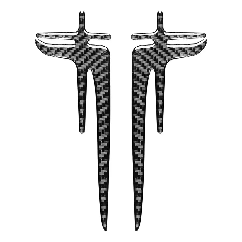 X-Wing Truck Hood Side Trim for Car Caravan Carbon Fiber Black