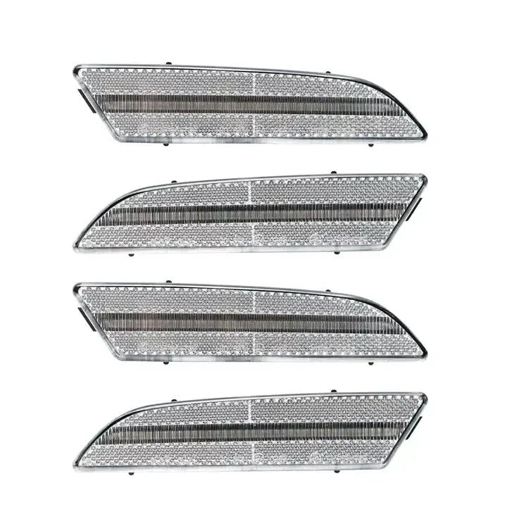 4PCS Clear Turn Signal Side Marker Light for Chrysler Crossfire (2004–2008)
