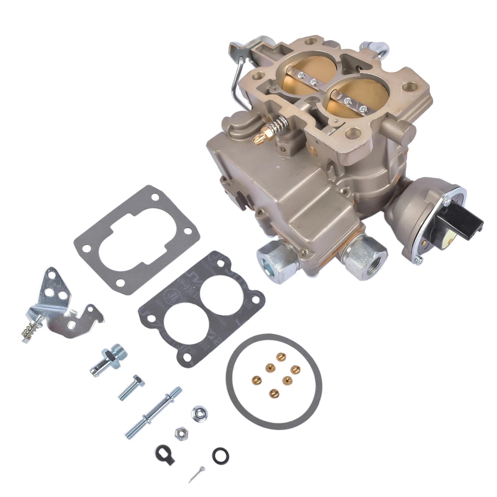 2 BBL Carburetor for Mercarb (Electric Choke, Side Fuel Inlet)