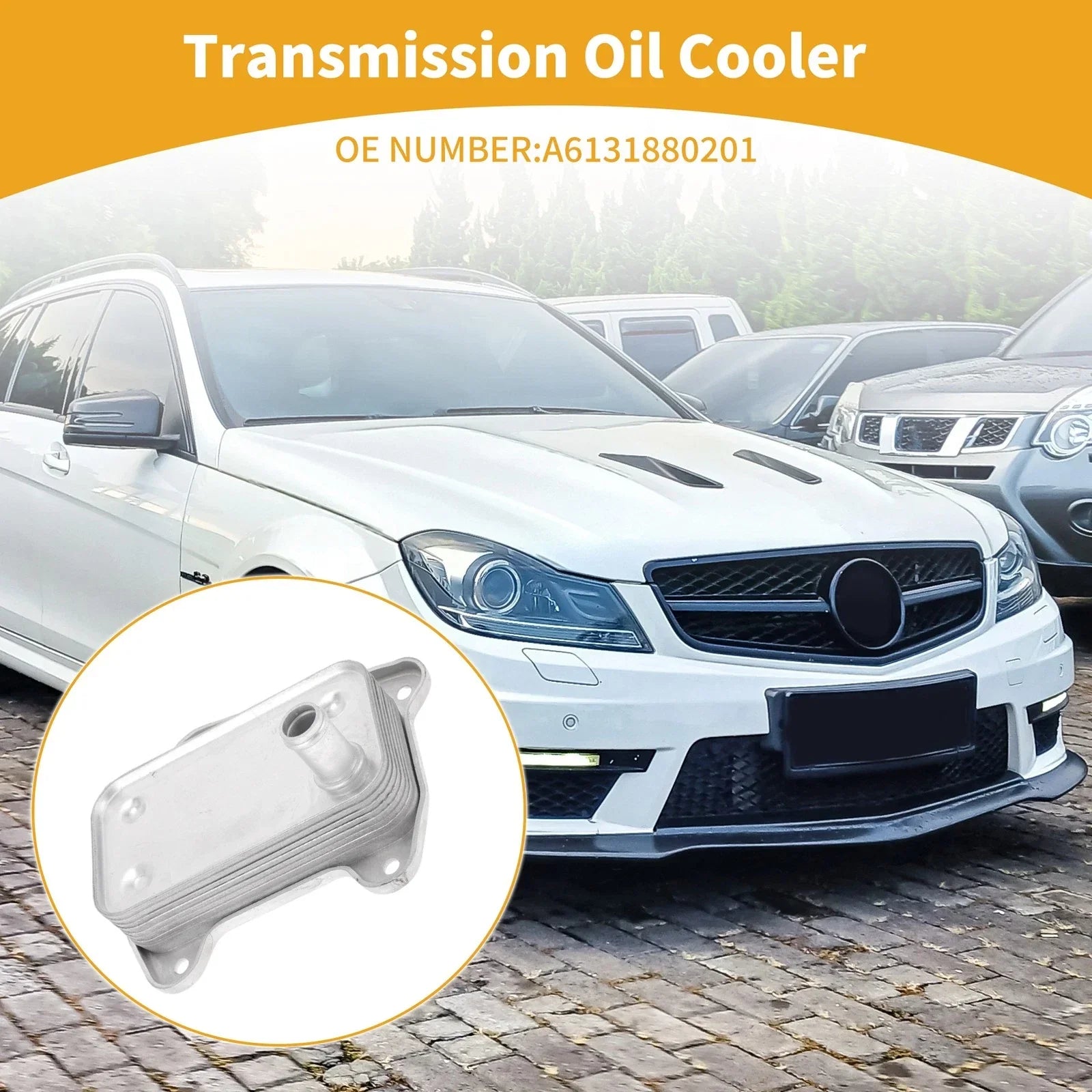 Engine Oil Cooler for Mercedes-Benz G-Class (1990-2023) - A6131880201