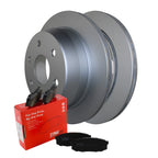Rear Brake Kit 325mm Disc Rotors & TRW Pro Ceramic Pads for Chevrolet GMC