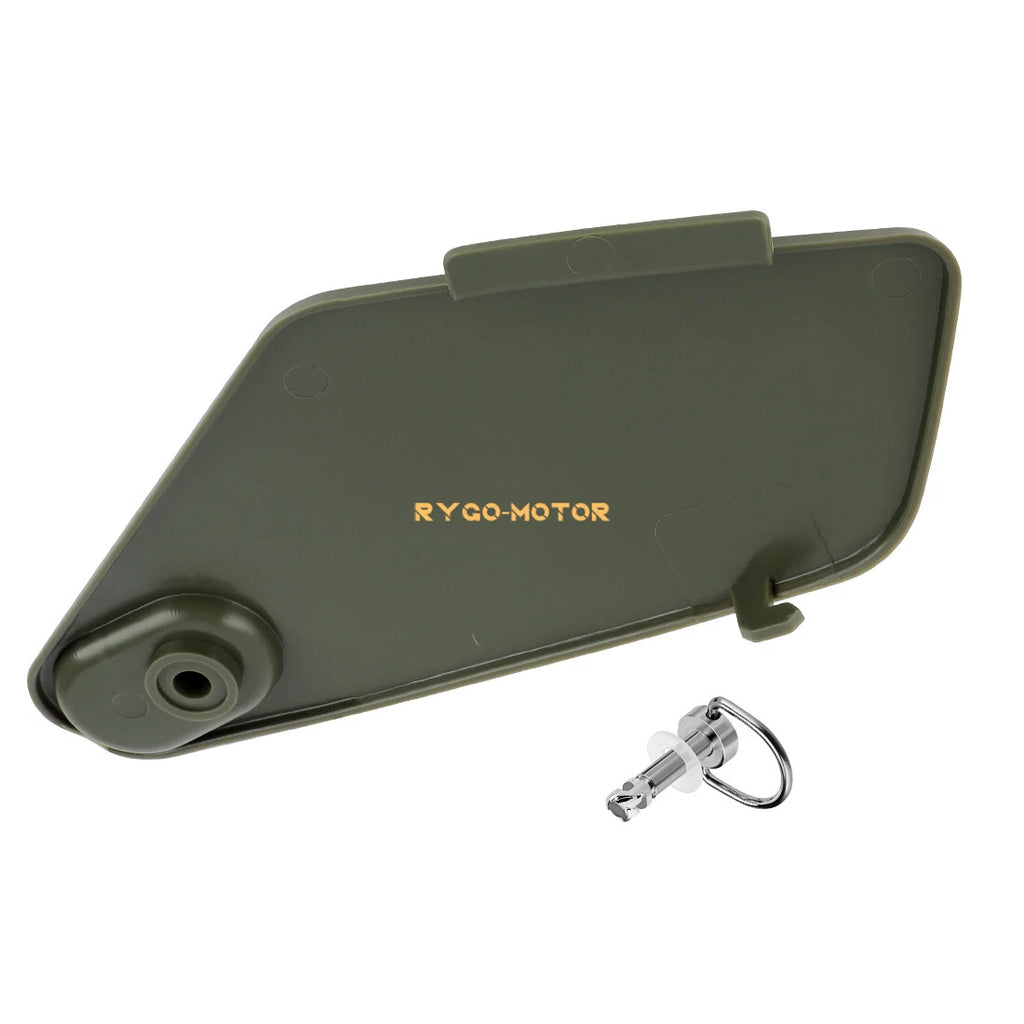 Storage Box Plastic Cover & Stud for Honda Rancher 350 TRX350 (2004–2006)