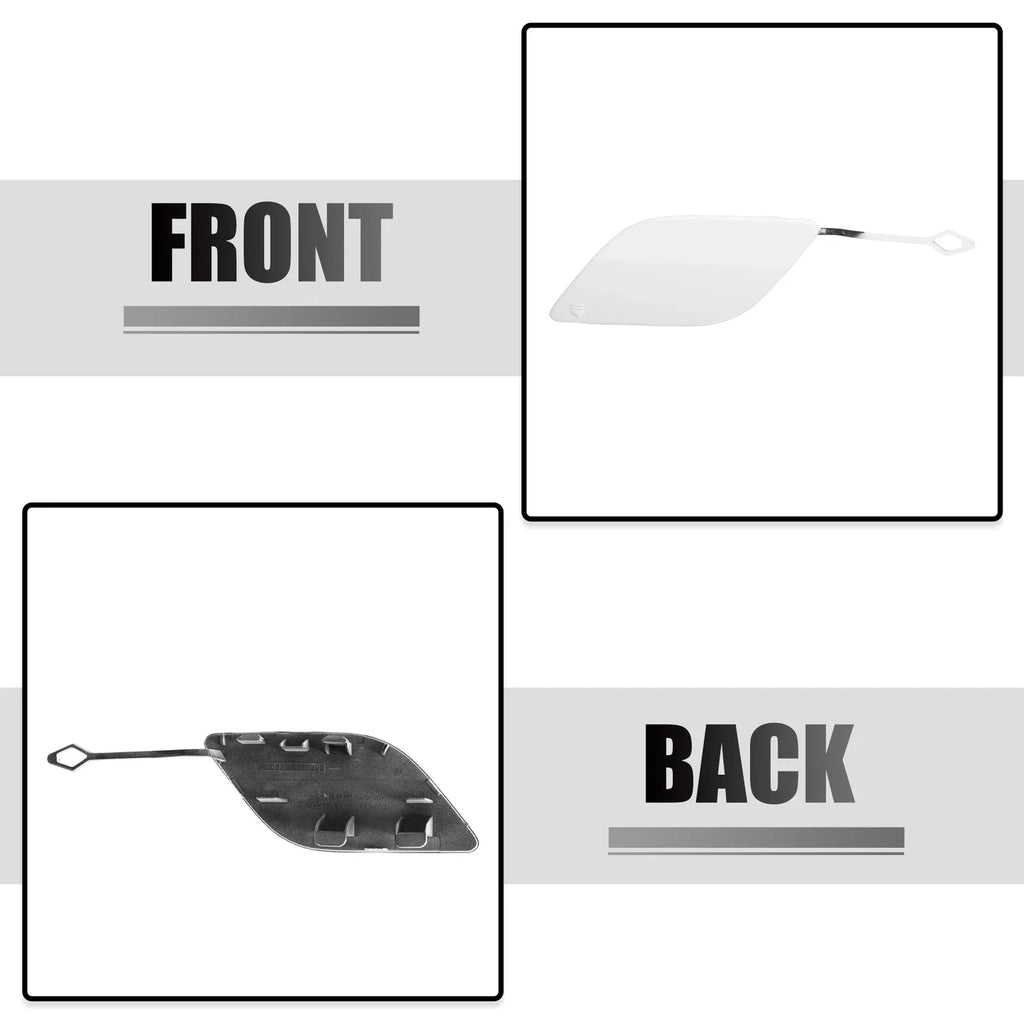 Rear Bumper Tow Hook Eye Hole Cover for Mercedes-Benz GLK350 GLK250 (2010-2015)