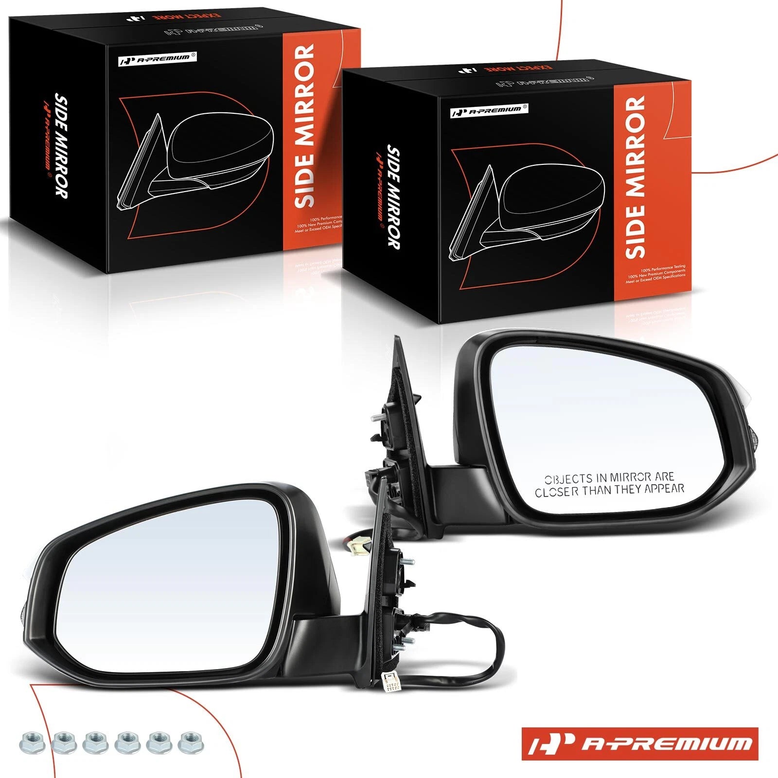 Power Mirror Manual Fold Turn Signal for Toyota Highlander (2014-2019)