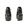 Set of 2 6AN Male to 5/16" Quick-Disconnect Fuel Rail Adapters