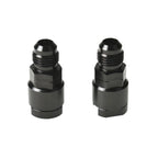 Set of 2 6AN Male to 5/16" Quick-Disconnect Fuel Rail Adapters