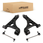 Set of 4 Front Lower Control Arms with Ball Joints for Buick Encore (2013–2022)