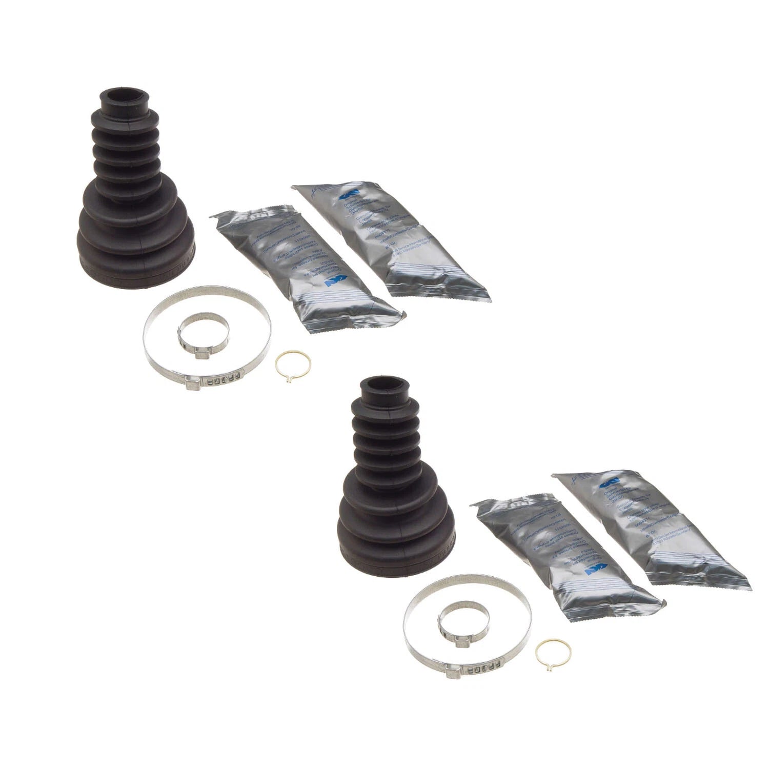 Set of 2 Front Inner CV Joint Boot Kits for BMW E30 325iX (1988–1991)