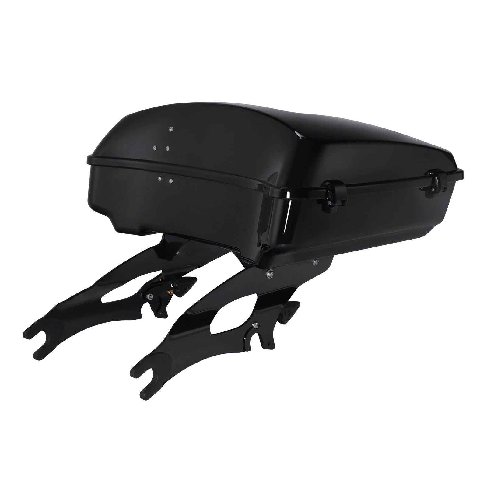 Chopped Trunk Mount Rack for Harley Chieftain Limited (2017–2025) Black