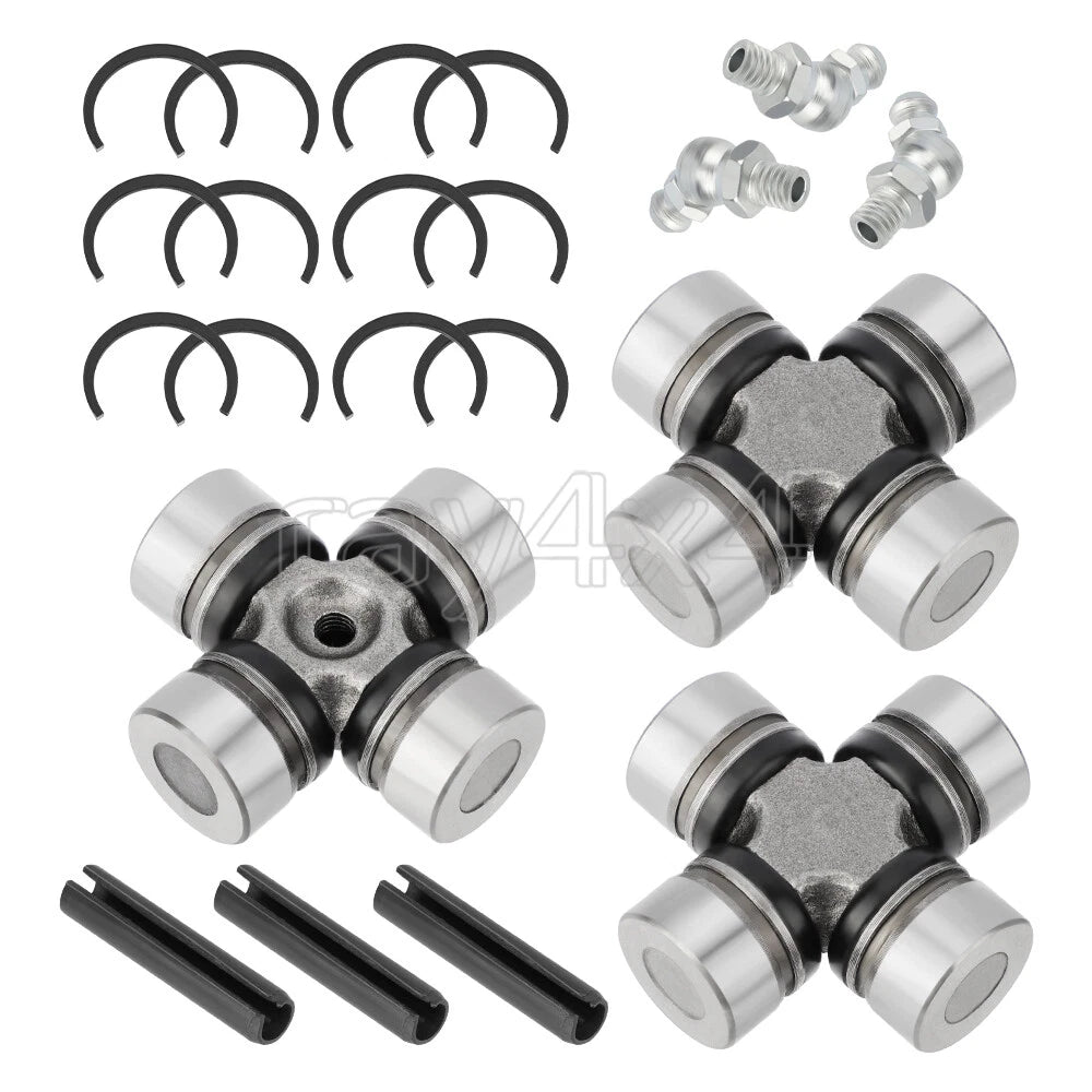 3X Front Rear Prop Shaft U-Joint for Polaris Ranger Crew XP 900 1000 (2017–2019)