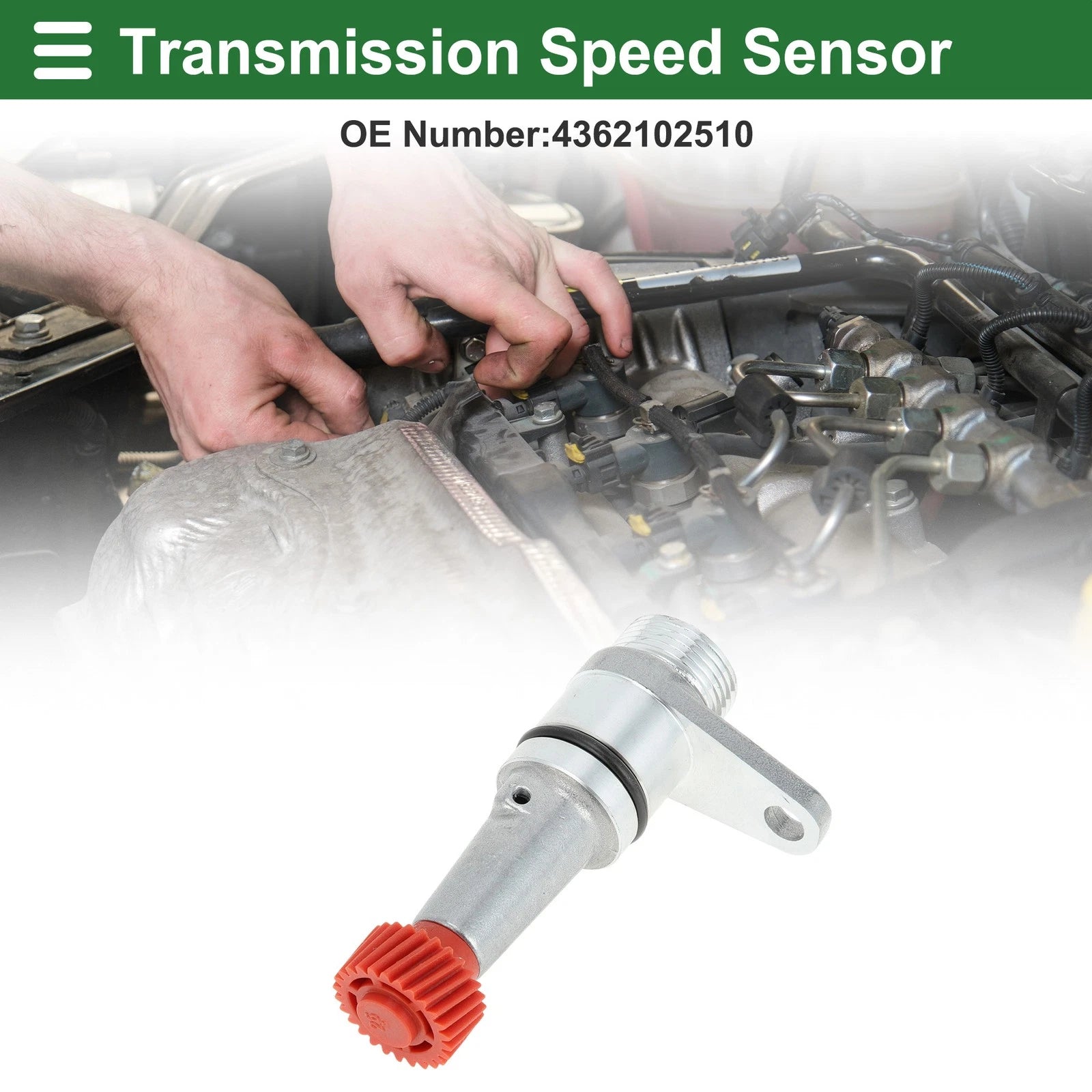1 Pc Transmission Speedometer Speed Sensor No. 4362102510 for Hyundai i10 (2007–2013)