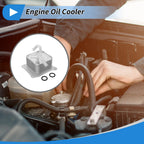 Engine Oil Cooler for Nissan Sentra L4 1.6L (2018) No. 216063JX0A