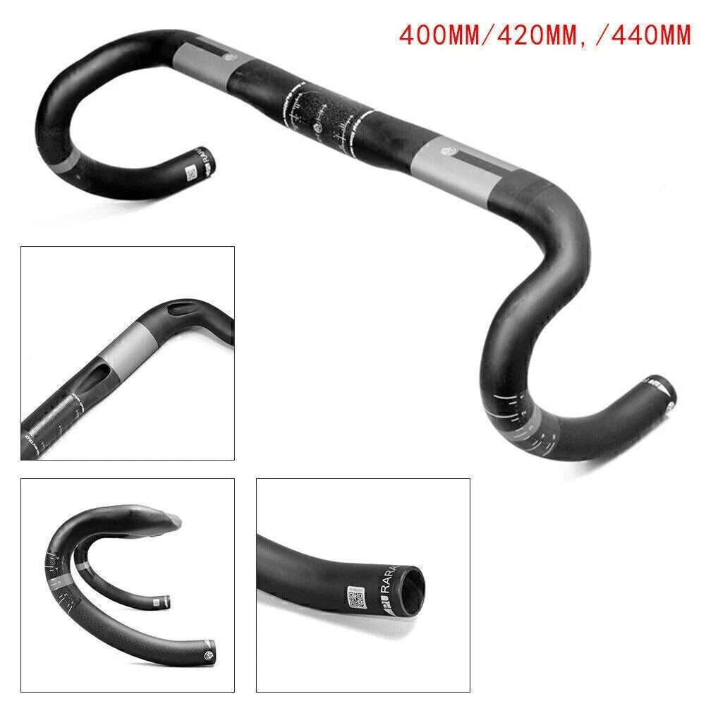 Carbon Fiber Drop Handlebar 31.8mm for Road Bike (MTB)