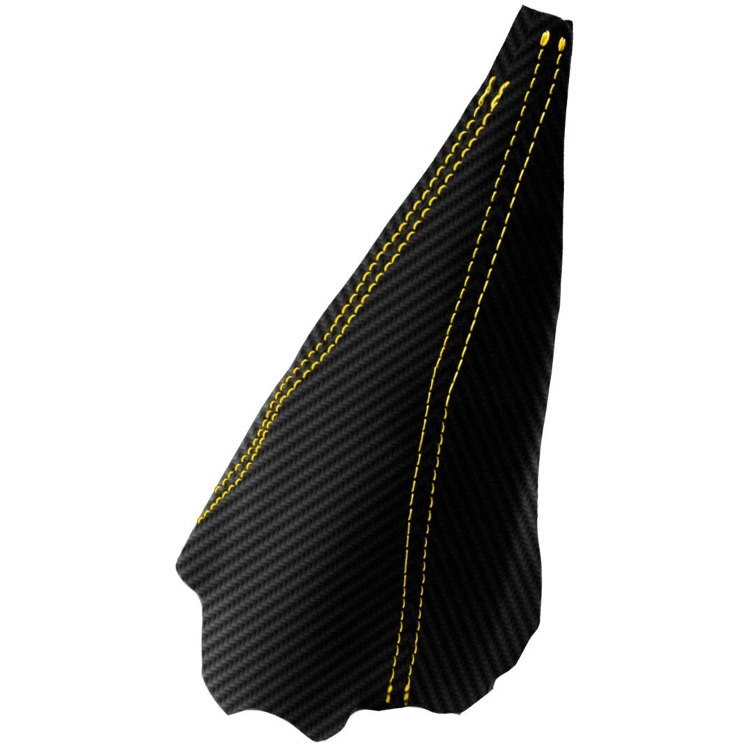 Manual Shift Boot for Ford Mustang (1994–2004) Carbon Yellow Stitch