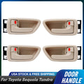 Inside Door Handle Pair Left & Right for Toyota Sequoia (2001–2007)