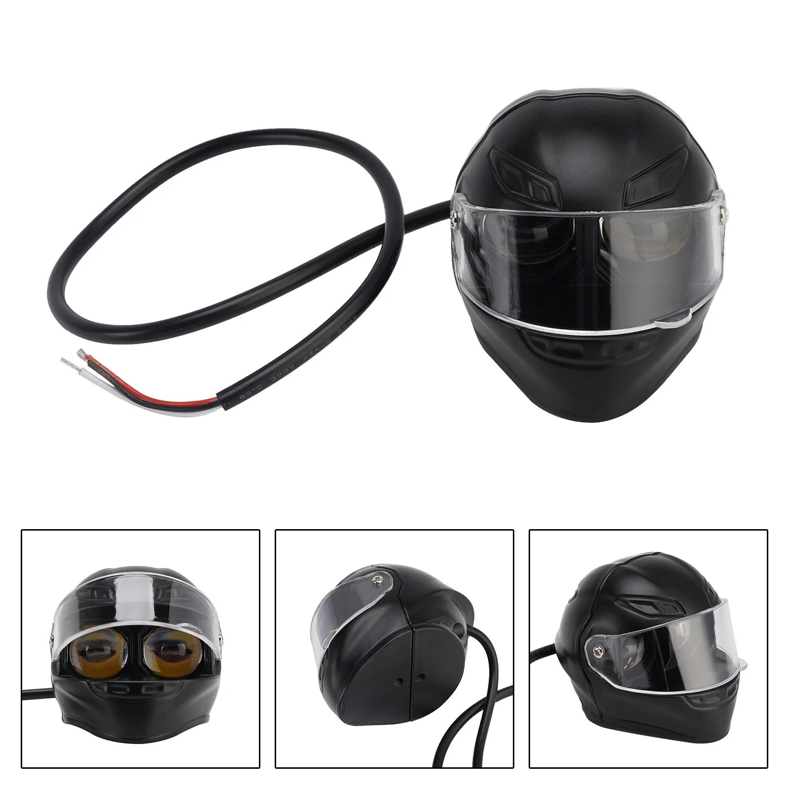 LED Worklight Headlight Fog Light for Motorcycles (12V-80V)