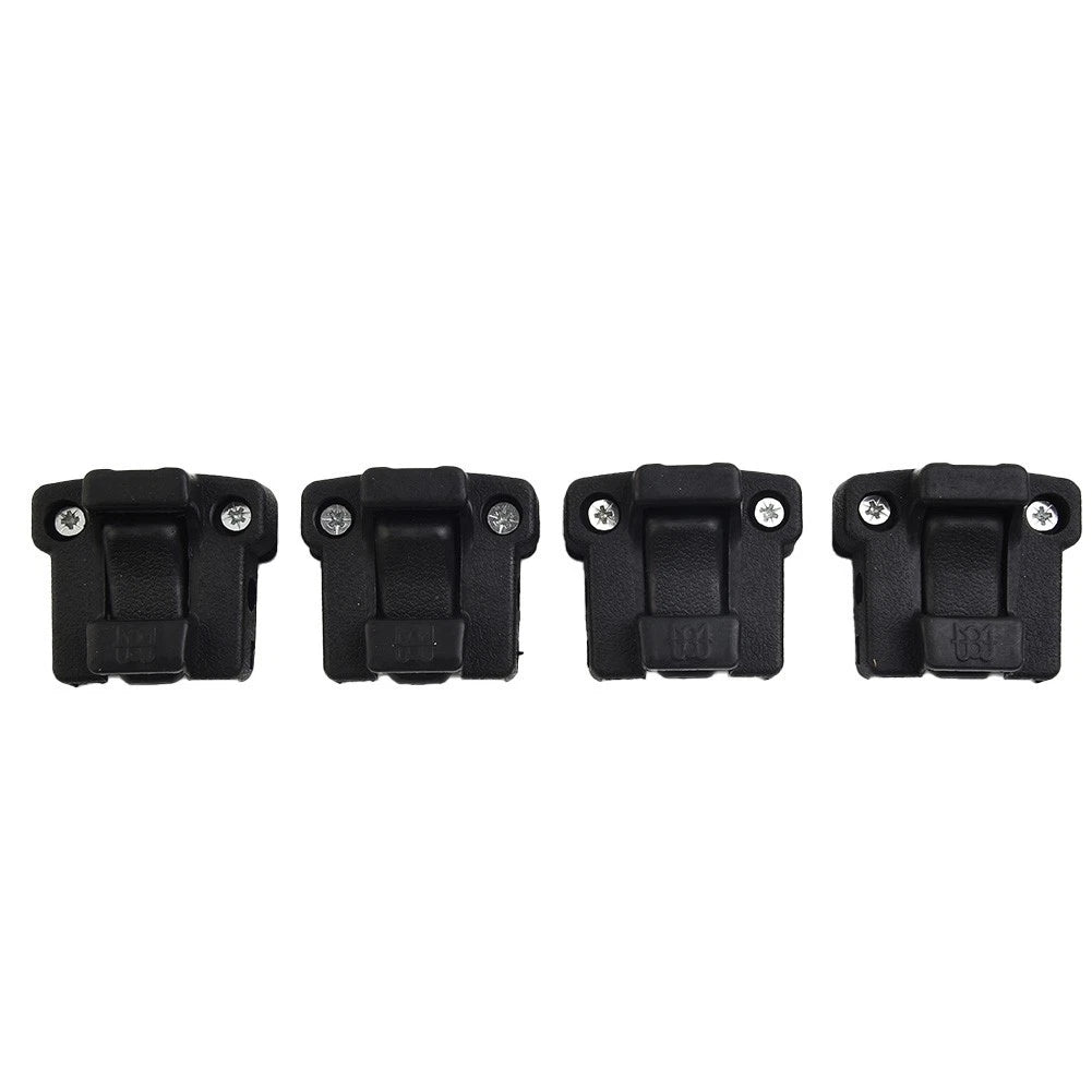 Set of 4 Glass Lock Buckle Window Lock Clips 5.5x5.3x3.5cm