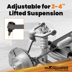 2"-4" Lift Front Upper Control Arm Kit for GMC Sierra, Chevy Silverado 1500 (2019-2024)