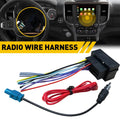 Car Stereo Radio Wire Harness Antenna Adapter for Dodge Ram 1500 2500 (2013–2019)