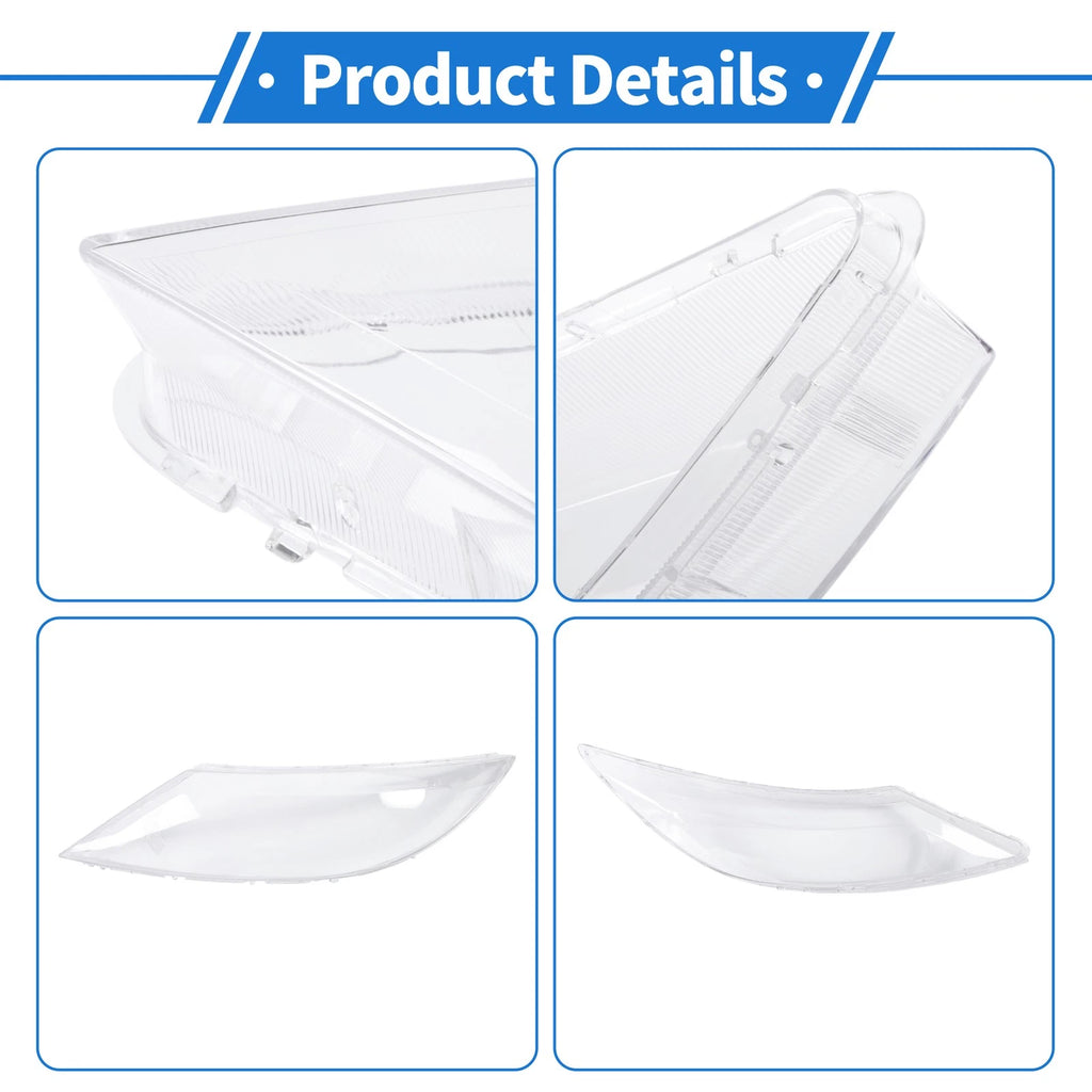 1 Pcs Headlight Lens Cover for Kia Sportage (2009–2014) PC Clear