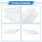 1 Pcs Headlight Lens Cover for Kia Sportage (2009–2014) PC Clear