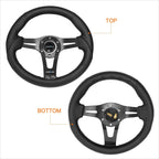 NRG RST-002RCF 320mm Aluminum Racing Steering Wheel for Universal