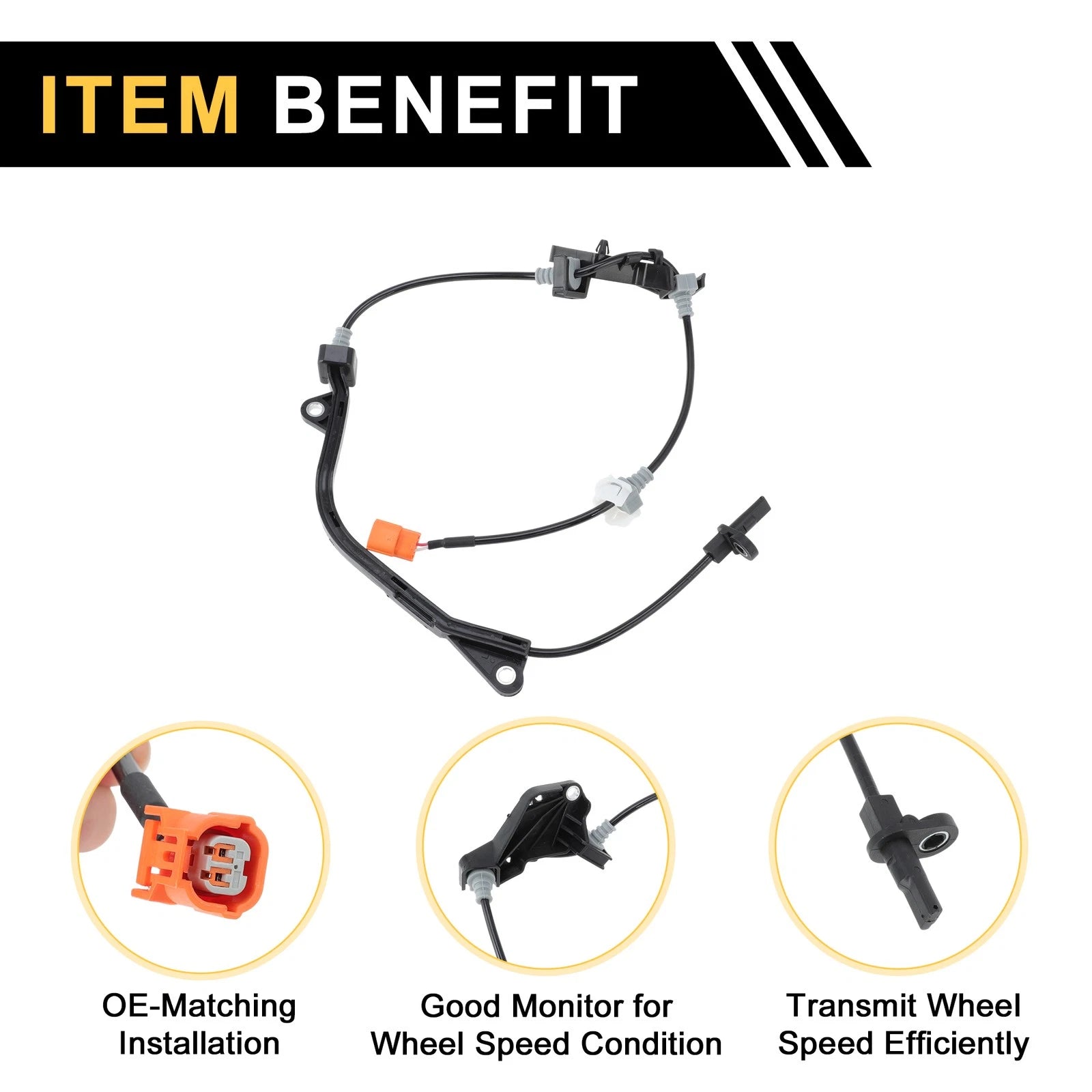 ABS Wheel Speed Sensor No. 57455SFJJ02 for Honda Odyssey (2005–2010)