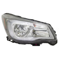 Replacement Passenger Halogen Headlight Assembly for 2017-18 Subaru Forester